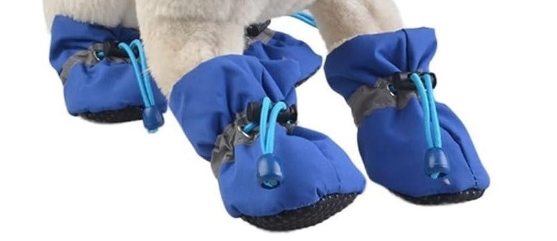 PawsomeTrek Corduroy Dog Shoes