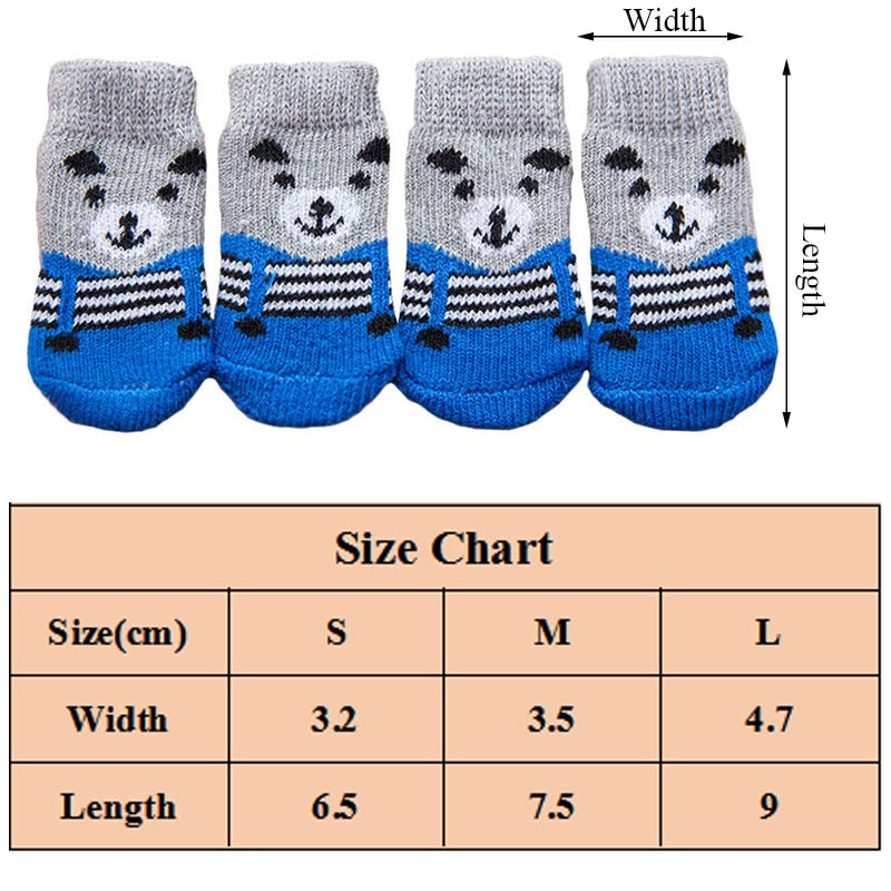 CozyPaws Anti-Slip Dog Socks